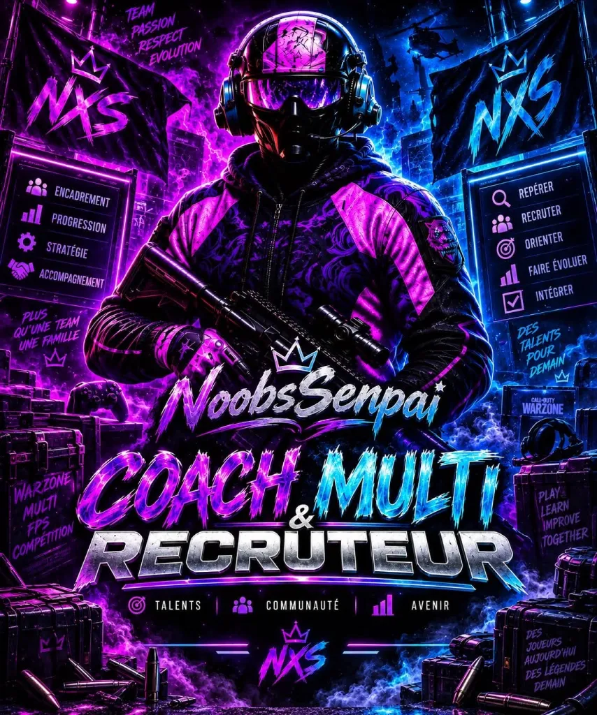 Visuel du coaching multi et recrutement NXS